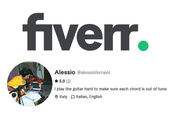 fiverr Alessio Giuseppe Ferraioli