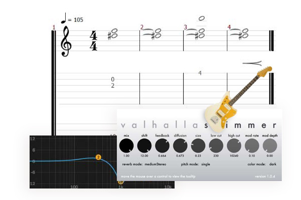 Some Other Time Ambient Guitar tutorial
