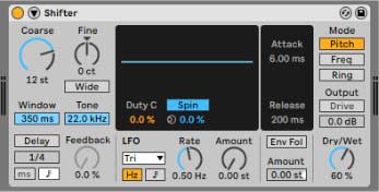 Ableton Live Shifter